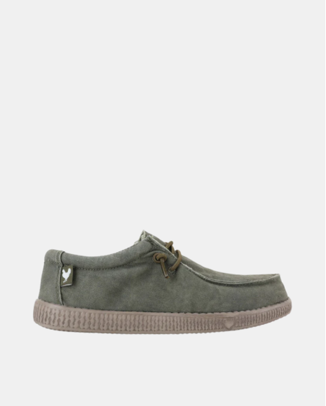  Zapatos Hombre Walkin Pitas Verde WALLABI WASHED
