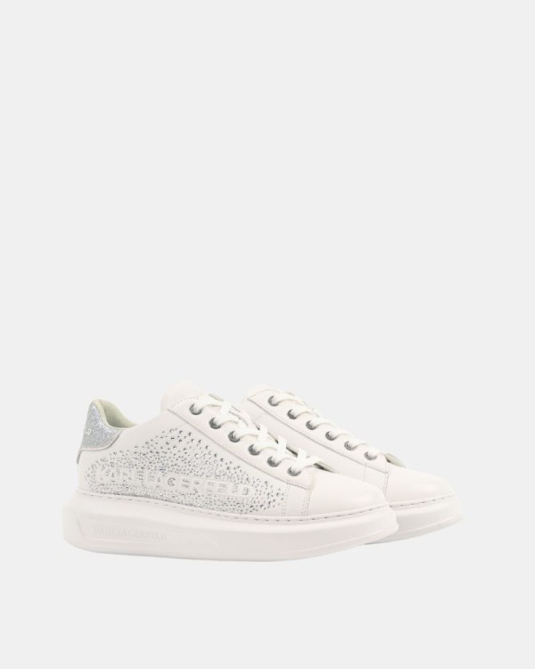  Zapatillas Bajas Mujer Karl Lagerfeld Blanco KL62556 KAPRI