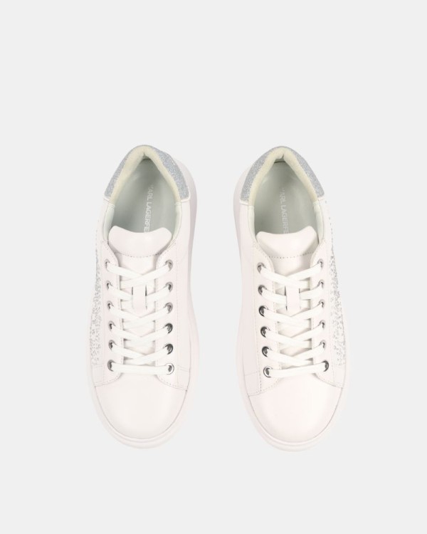  Zapatillas Bajas Mujer Karl Lagerfeld Blanco KL62556 KAPRI