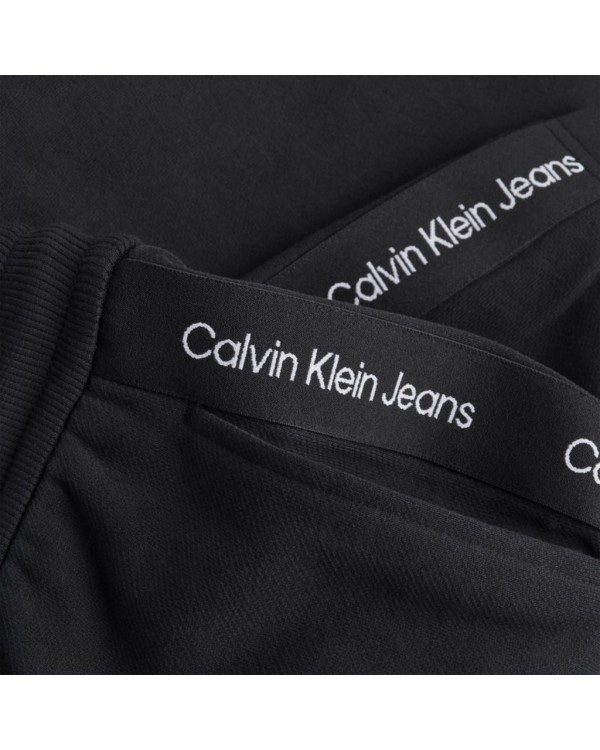 CALVIN KLEIN J30J3206170GO HWK SHORT Pantalones Chándal Bermudas Hombre Negro