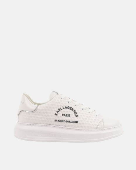  Zapatillas Bajas Hombre Karl Lagerfeld Blanco KL52536K KAPRI