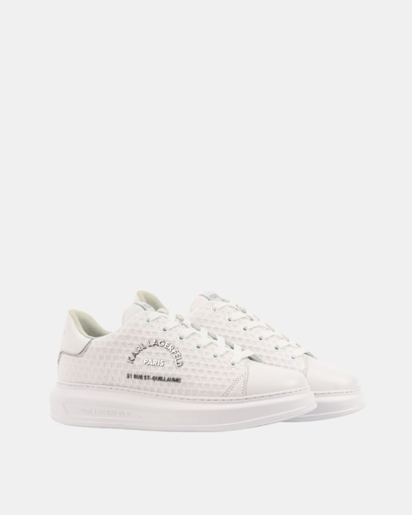  Zapatillas Bajas Hombre Karl Lagerfeld Blanco KL52536K KAPRI