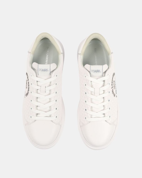  Zapatillas Bajas Hombre Karl Lagerfeld Blanco KL52536K KAPRI