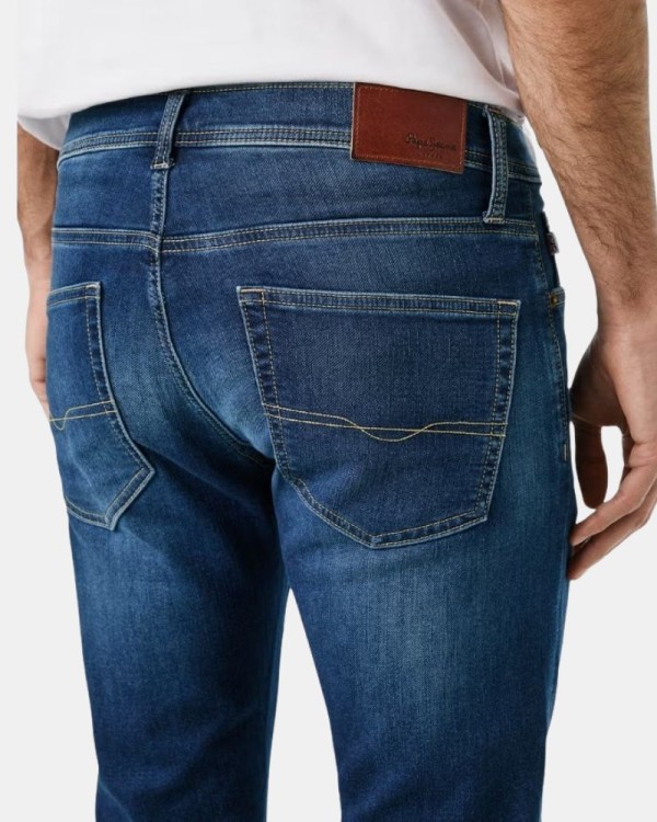  Pantalones Vaqueros Largos Hombre PEPE JEANS Azul PM2073895AG SLIM GYMDIGO
