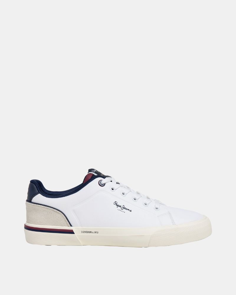  Zapatillas Bajas Hombre PEPE JEANS Blanco PMS300011 KENTON CAMPUS M