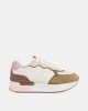  Zapatillas Bajas Mujer PEPE JEANS Beige PLS600034 RUSPER SNAKE W