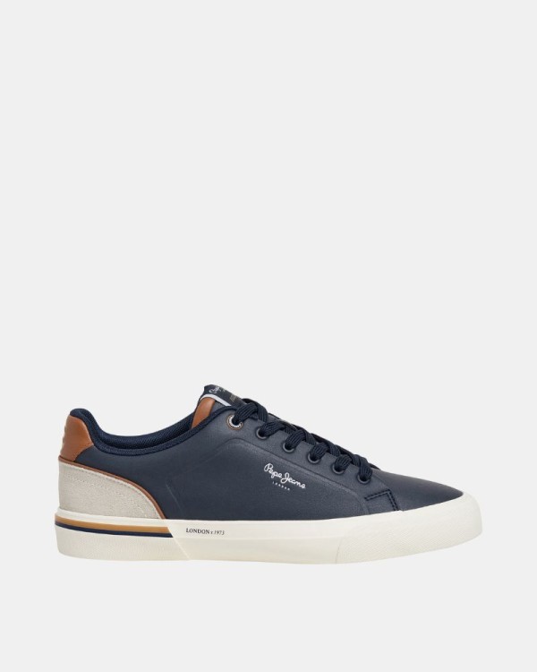  Zapatillas Bajas Hombre PEPE JEANS Azul PMS300011 KENTON CAMPUS M