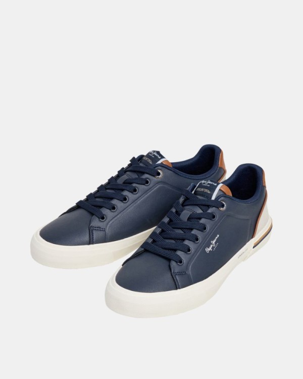  Zapatillas Bajas Hombre PEPE JEANS Azul PMS300011 KENTON CAMPUS M