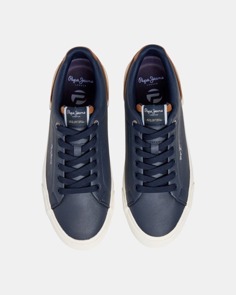  Zapatillas Bajas Hombre PEPE JEANS Azul PMS300011 KENTON CAMPUS M