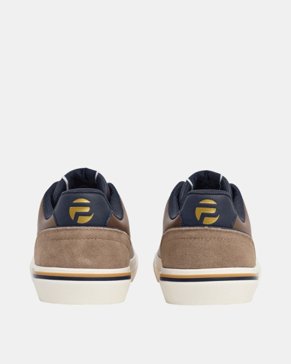  Zapatillas Bajas Hombre PEPE JEANS Marrón PMS300011 KENTON CAMPUS M