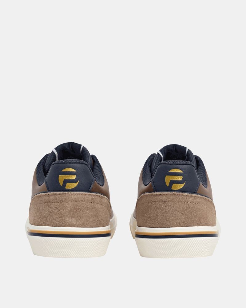  Zapatillas Bajas Hombre PEPE JEANS Marrón PMS300011 KENTON CAMPUS M