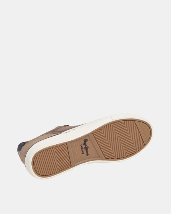  Zapatillas Bajas Hombre PEPE JEANS Marrón PMS300011 KENTON CAMPUS M