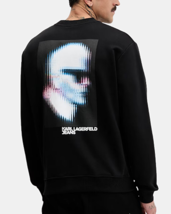  Sudaderas Manga larga Hombre Karl Lagerfeld Negro B1M20052