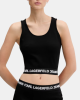  Ropa interior Top Mujer Karl Lagerfeld Negro B1W17048