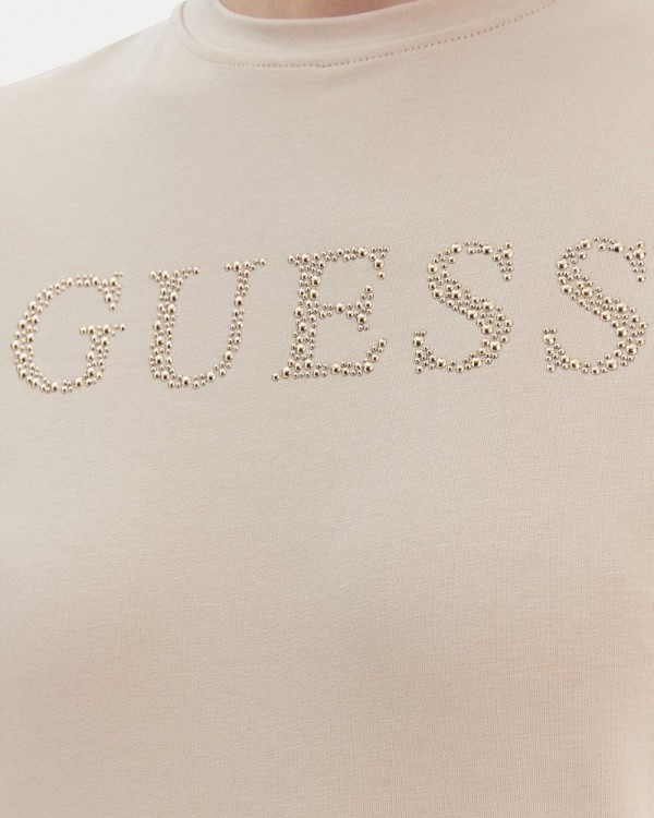  Camisetas Manga corta Mujer GUESS Beige V6RI20J1314