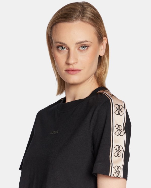  Camisetas Manga corta Mujer GUESS Negro V3RI08 I3Z14