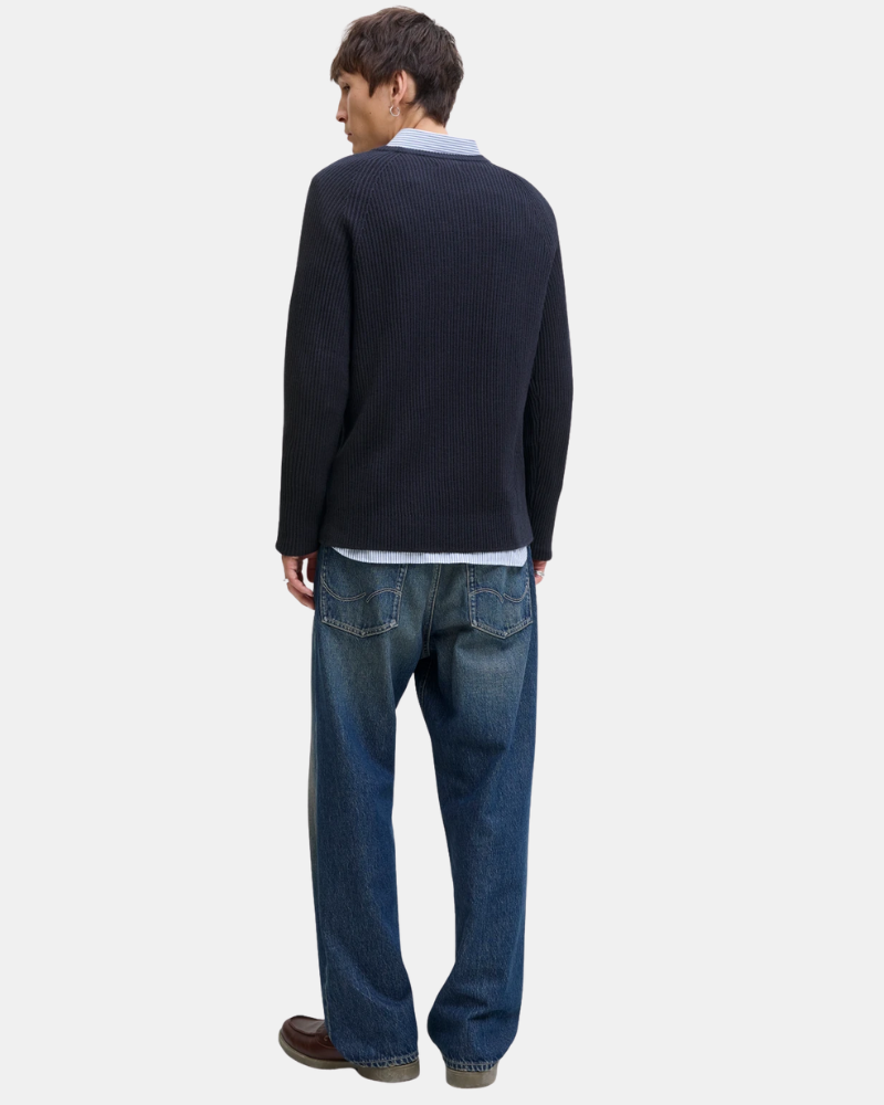 Jersey Manga larga Hombre JACK AND JONES Azul 12278916 PANNEL