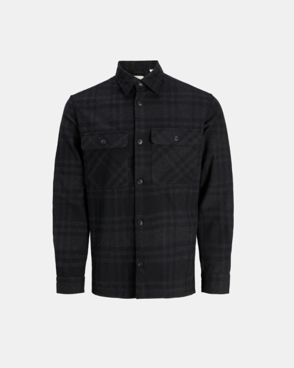  Camisas Manga larga Hombre JACK AND JONES Negro 12286804 RAYLE