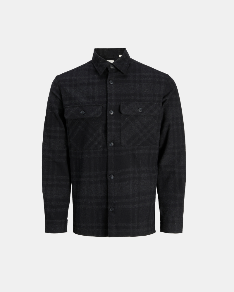  Camisas Manga larga Hombre JACK AND JONES Negro 12286804 RAYLE