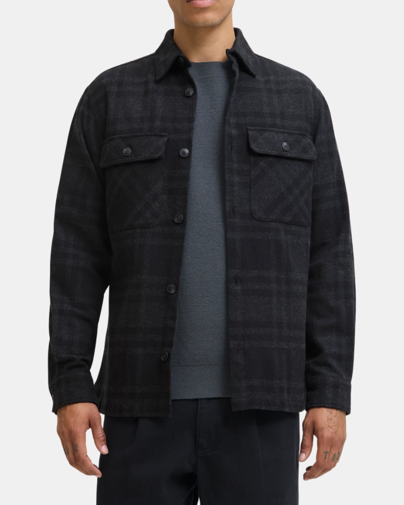  Camisas Manga larga Hombre JACK AND JONES Negro 12286804 RAYLE