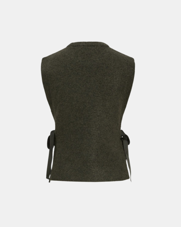  Camisetas Manga corta Mujer JACK AND JONES Verde 12286297 MERRIT VEST KNIT