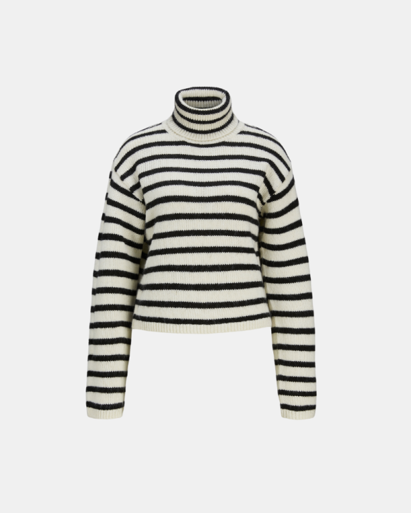  Jersey Manga larga Mujer JACK AND JONES Blanco 12264137 ROSANNA ROLL
