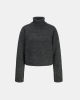  Jersey Manga larga Mujer JACK AND JONES Gris 12264137 ROSANNA ROLL