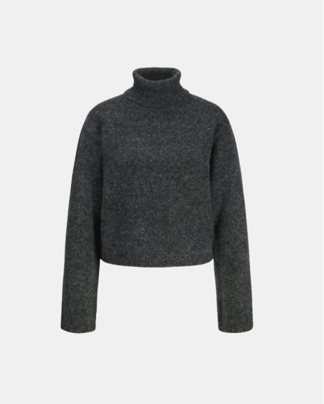  Jersey Manga larga Mujer JACK AND JONES Gris 12264137 ROSANNA ROLL