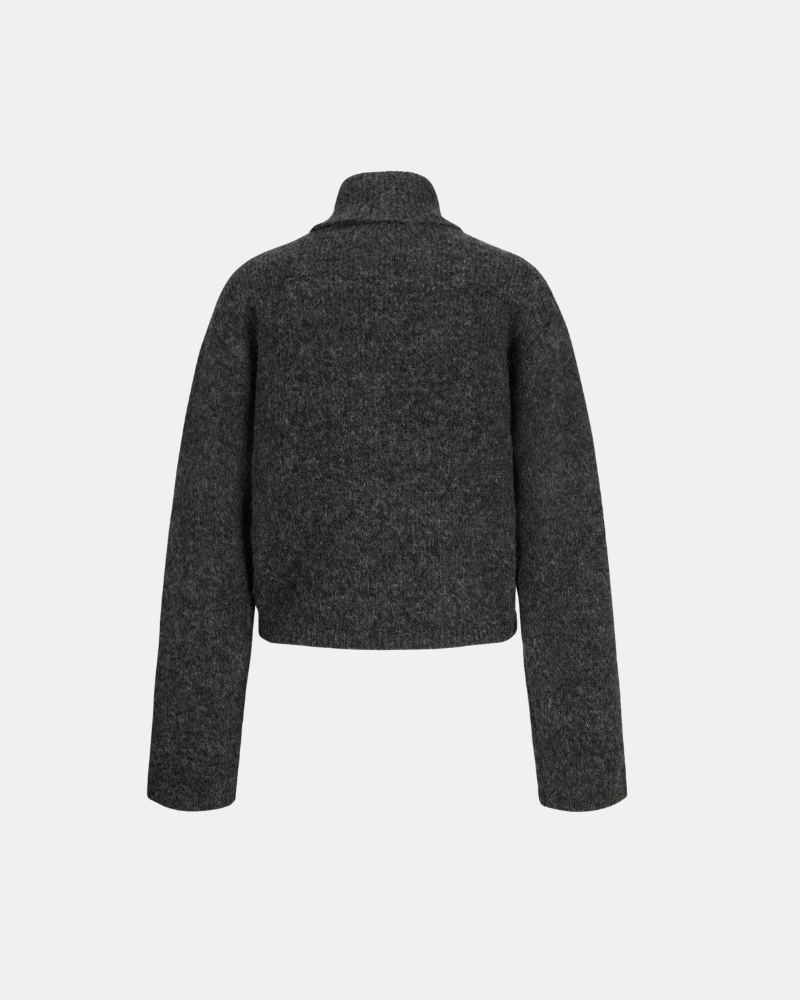  Jersey Manga larga Mujer JACK AND JONES Gris 12264137 ROSANNA ROLL