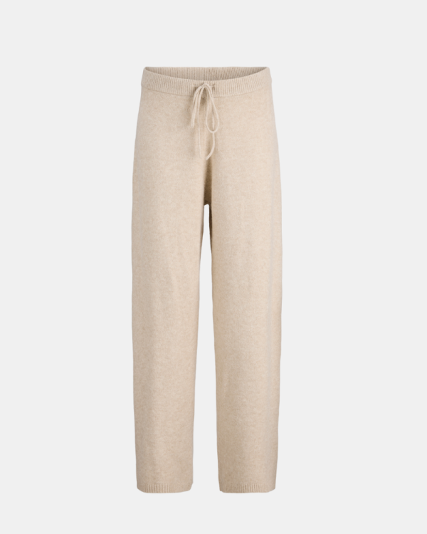  Pantalones Largos Mujer JACK AND JONES Beige 12285427 MERRIT PANT KNIT