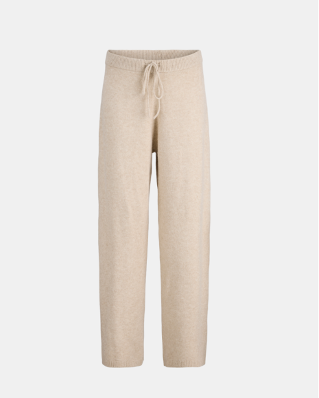 Pantalones Largos Mujer JACK AND JONES Beige 12285427 MERRIT PANT KNIT
