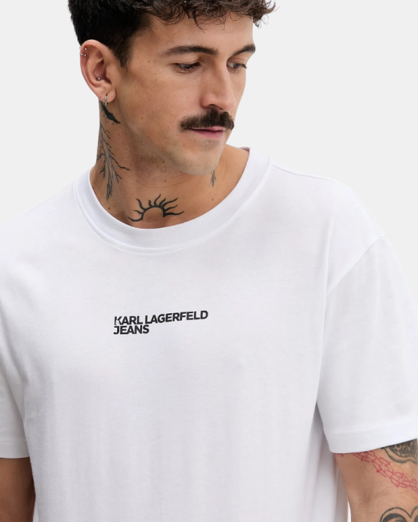  Camisetas Manga corta Hombre Karl Lagerfeld Blanco B1M17067