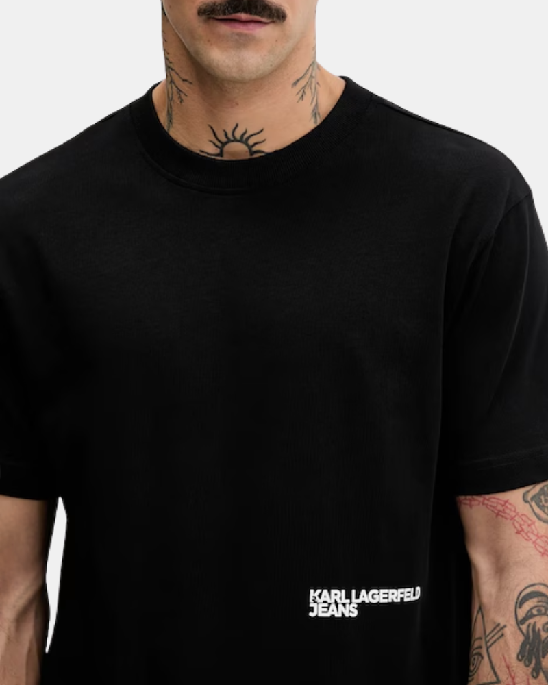  Camisetas Manga corta Hombre Karl Lagerfeld Negro B1M17073