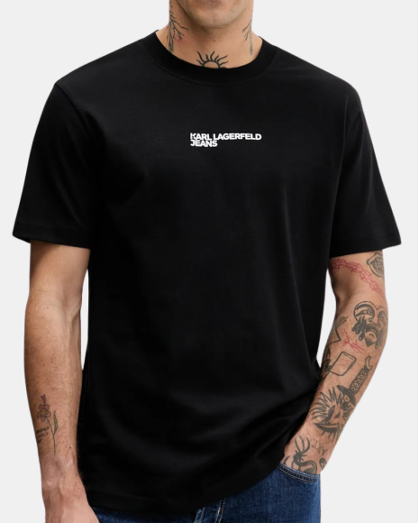  Camisetas Manga corta Hombre Karl Lagerfeld Negro B1M17067