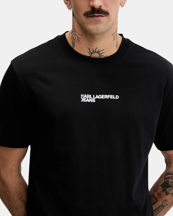  Camisetas Manga corta Hombre Karl Lagerfeld Negro B1M17067