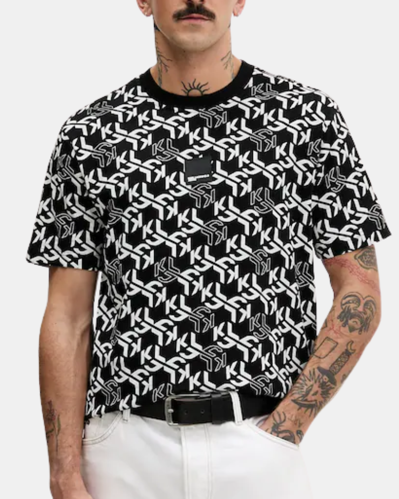  Camisetas Manga corta Hombre Karl Lagerfeld Negro B1M17070