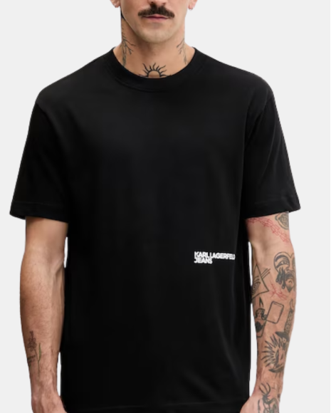  Camisetas Manga corta Hombre Karl Lagerfeld Negro B1M17069