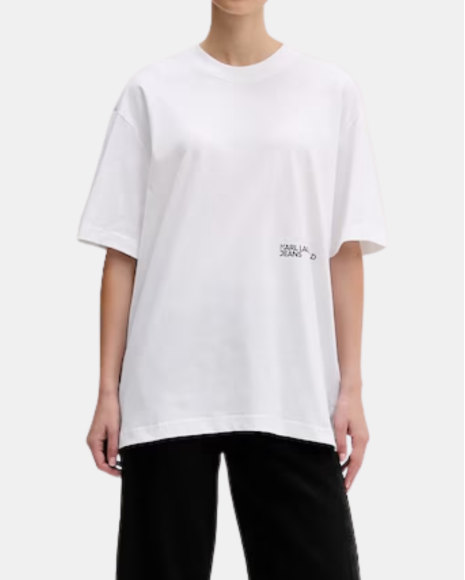  Camisetas Manga corta Mujer Karl Lagerfeld Negro B1W17059