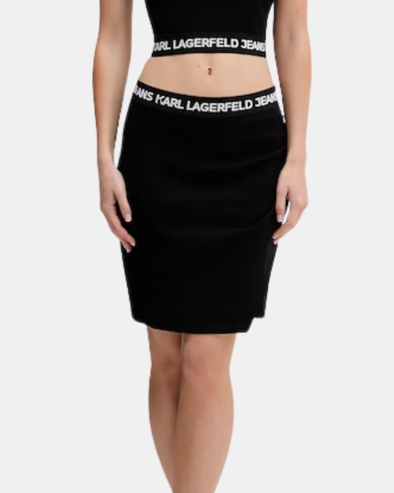  Faldas Mujer Karl Lagerfeld Negro B1W12022