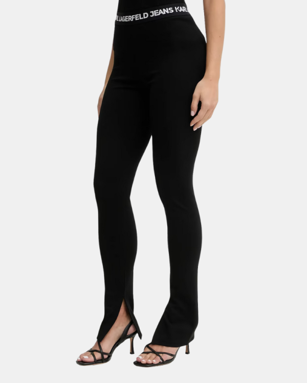  Pantalones Mujer Karl Lagerfeld Negro B1W10091