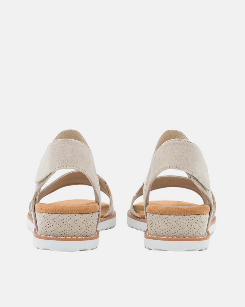  Sandalias Abiertas Mujer SKECHERS Blanco 31440 BOBS DESERT KISS