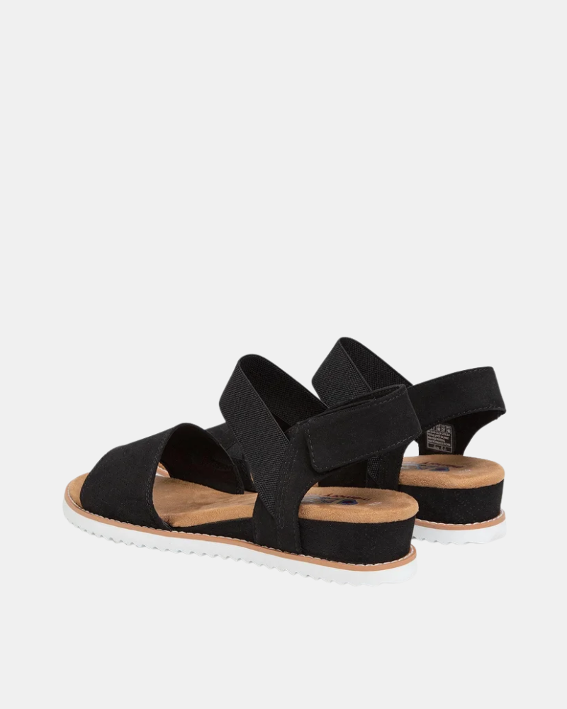  Sandalias Abiertas Mujer SKECHERS Negro 31440 BOBS DESERT KISS
