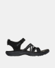  Sandalias Abiertas Mujer SKECHERS Negro 163193 REGGAE SLIM MEADOW GRAZER
