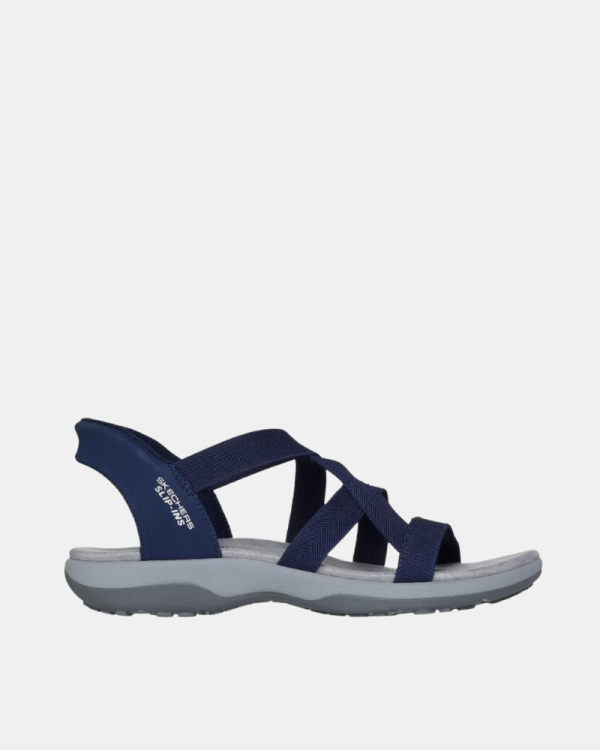  Sandalias Abiertas Mujer SKECHERS Azul 163460 SLIP INS REGGAE SLIM