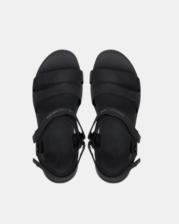  Sandalias Abiertas Mujer SKECHERS Negro 119828 D LUX WALKER GOING OUT VIBES