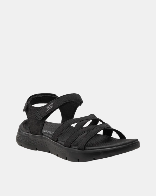  Sandalias Abiertas Mujer SKECHERS Negro 141450 GO WALK FLEX SUNSHINE