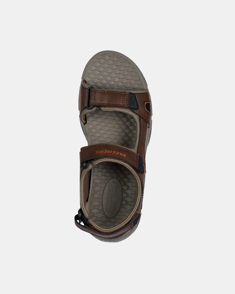  Sandalias Abiertas Hombre SKECHERS Marrón 204106 RELAXED FIT TRESMEN HIRANO