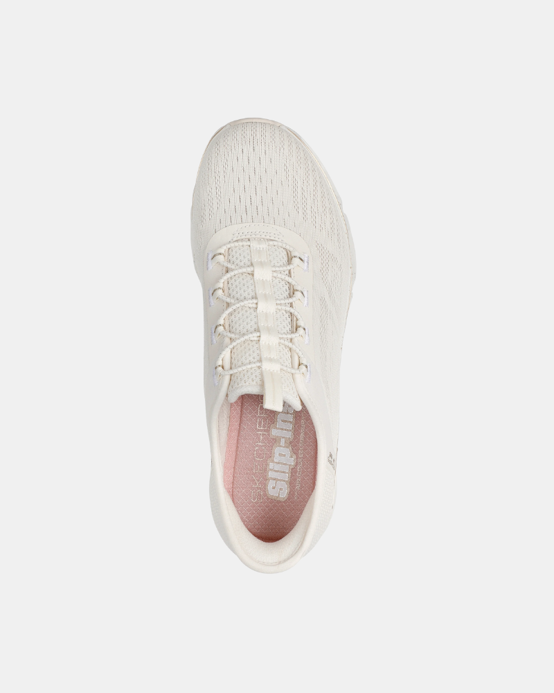  Zapatillas Bajas Mujer SKECHERS Blanco 104610 GLIDE STEP GRATIFY