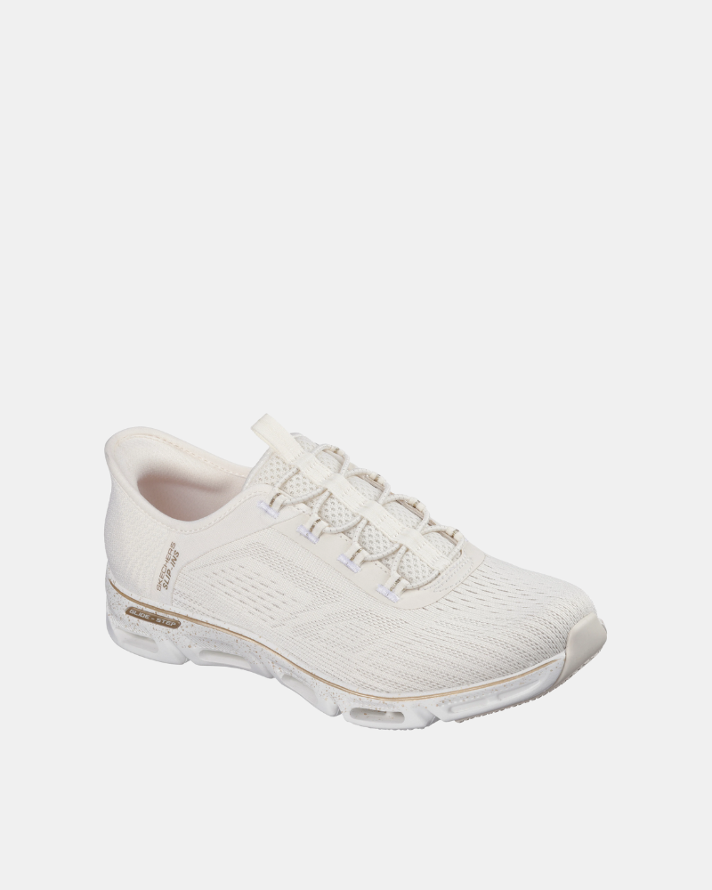  Zapatillas Bajas Mujer SKECHERS Blanco 104610 GLIDE STEP GRATIFY