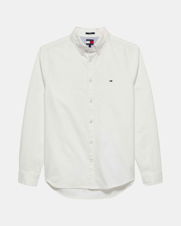  Camisas Manga larga Hombre TOMMY HILFIGER Blanco DM0DM22836YBL